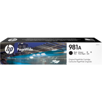 HP 981A Black Original Page Wide Cartridge 6K