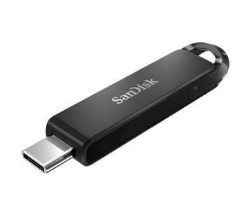 SANDISK Ultra USB Type-C Flash Drive, CZ460 64GB, USB Type C 3.1, Black, Super-thin Retractable, 5Y - L-USSD-CZ460-064G shop at AUSTiC 3D Shop