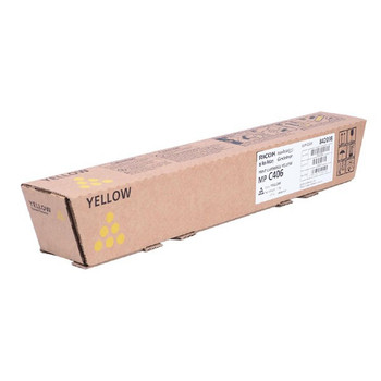 RICOH MPC306 MPC307 MPC406S YELLOW CARTRIDGE