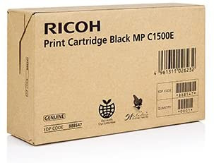 RICOH 888547 TYPE-C1500EB BLK GEL INK CARTRIDGE AFICIO MP C1500