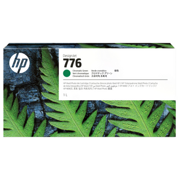 HP 776 1-Liter Chromatic Green Ink Cartridge