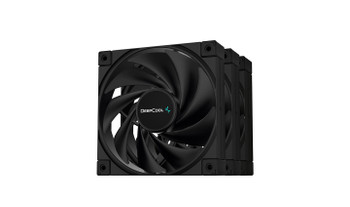 DEEPCOOL FK120 3 In 1 Pack AK620 High-Performance PWM Fan 120mm, 500-1850 RPM, High Static Pressure & Airflow, Shock Absorbing, Silent Efficiency