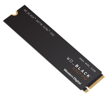 WESTERN DIGITAL Digital WD Black SN770 2TB Gen4 NVMe SSD - 5150MB/s 4850MB/s R/W 1200TBW 650K/800K IOPS 1.75M Hrs MTBF M.2 PCIe4.0 5yrs