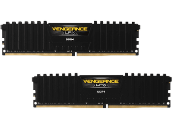 CORSAIR Vengeance LPX 32GB (2x16GB) DDR4 3600MHz C18 Black Heat Spreader XMP 2.0 Desktop Gaming Memory
