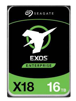 SEAGATE 16TB 3.5' SATA EXOS X16 Enterprise 512E/4KN, 6GB/S 7200RPM 24x7 data availability HDD. 5 Years Warranty