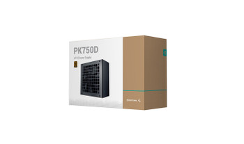 DEEPCOOL PK750D 80+ Bronze Power Supply Unit, 120mm Fan, Taiwan Capacitor, DC to DC, ATX12V V2.4, 100,000 MTBF, 85% Efficiency - L-PSD-PK750D shop at AUSTiC 3D Shop