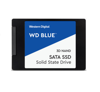 WESTERN DIGITAL Digital WD Blue 1TB 2.5' SATA SSD 560R/530W MB/s 95K/84K IOPS 400TBW 1.75M hrs MTBF 3D NAND 7mm 5yrs Wty ~WDS100T2B0A