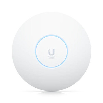 UBIQUITI UniFi Wi-Fi 6 Enterprise, Powerful, ceiling-mounted WiFi 6E access point designed for seamless multi-band coverage in high-density networks.
