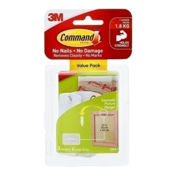 COMMAND Sawtooth Hanger 17042 Bx4