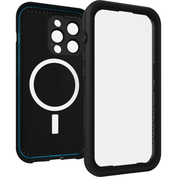 OTTERBOX Apple iPhone 14 Pro FRE Series Case for Magsafe - Black (77-90172), 5x Military Standard Drop Protection, WaterProof, 360 Protection