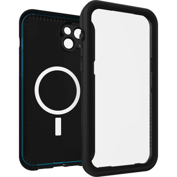 OTTERBOX Apple iPhone 14 Plus FRE Series Case for Magsafe - Black (77-90169), 5x Military Standard Drop Protection, WaterProof, 360 Protection
