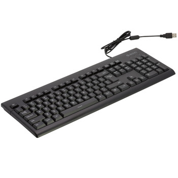 MOKI Wired USB Keyboard Black