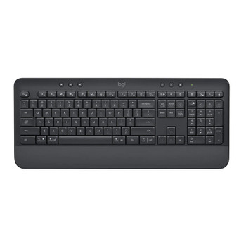 LOGITECH Signature K650 Comfort Full-Size Wireless Keyboard with Wrist Rest Graphite