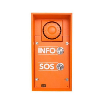 AXIS IP SAFETY - 2 BUTTONS & 10W SPEAKER INFOSOS LABELS