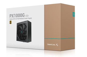  DEEPCOOL PX1000-G 80+ GOLD Power Supply, 135mm Fan, Japan Electrolytic Capacitors, DC to DC, ATX12V V3.0, 100,000 MTBF, 90% Efficiency 