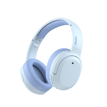  EDIFIER W820NB Plus Active Noise Cancelling Wireless Bluetooth Stereo Headphone Headset 49 Hours Playtime, Bluetooth V5.2, Hi-Res Audio wireless-Blue 