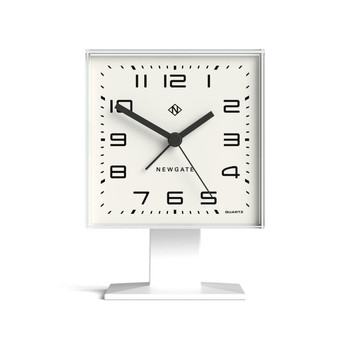  Newgate Victor Alarm Clock Pebble White 