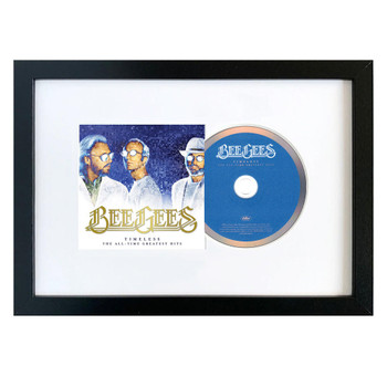 CD Art Bee Gees - Timeless: The All-Time Greatest Hits - CD Framed Album Art 