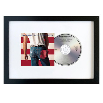 CD Art Bruce Springsteen-Born In The U.S.A. (2014 Remaster) CD Framed Album Art 