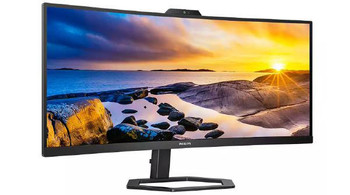 PHILIPS Philips 34 ; WQHD 3440 x 1440, VA LCD MONITOR, USB-C,  SPEAKERS, 5MP WEBCAM, USB-C, BUILT IN SPEAKERS, 1MS, 100HZ, 3 YR WTY