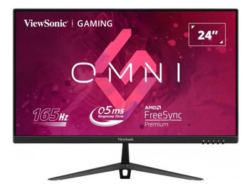  VIEWSONIC VX2428 24' 165Hz 0.5ms, Fast IPS, Crisp IMagenta e and Smooth play. VESA Clear MR certified, Freesync, Adaptive Sync, Speakers, Gaming Monitor 