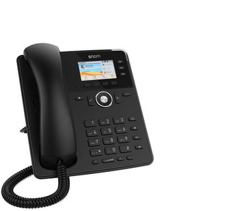  SNOM D717 4 Line Professional IP Phone, Gbit port & 1 USB port, 4 Context-sensitive Function Keys, Wideband Audio 