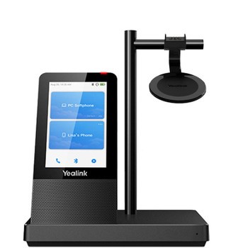  YEALINK WHB660 Replacement DECT 6.0 Wireless Base with Touch Screen for WH66 MS and UC Headsets 
