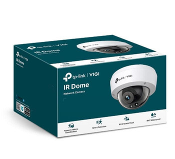  TP-LINK VIGI 4MP C240I(2.8mm) IR Dome Network Camera, 4mm Lens, Smart Detection, 2YW(LD) 