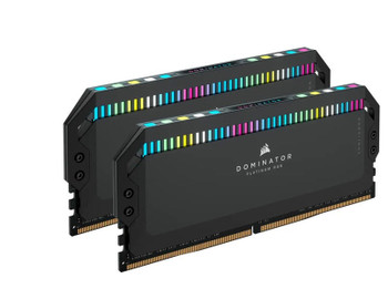 CORSAIR Vengeance RGB 64GB (2x32GB) DDR5 UDIMM 5600MHz C36 1.25V Desktop Gaming Memory Black Optimized