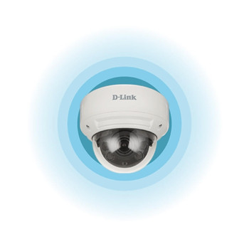  D-LINK Vigilance 5MP Day  Night Outdoor Vandal-Proof Dome PoE Network Camera 