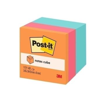  POST-IT Cube 2059-AQ 76x76 Box of 4 