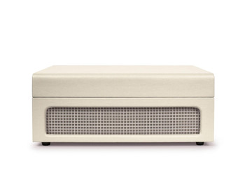 CROSLEY Crosley Voyager Bluetooth Portable Turntable - Dune + Bundled Crosley Record Storage Display lay Stand