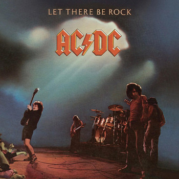 Sony Music Ac/Dc Let There Be Rock Vinyl Album & Crosley Record Storage Display lay Stand 