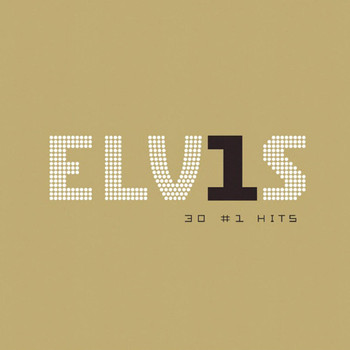 Sony Music Elvis Presley Elvis 30 #1 Hits Vinyl Album & Crosley Record Storage Display lay Stand 
