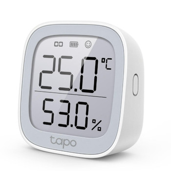 TP-LINK Tapo Smart Temperature & Humidity Monitor, Real-Time & Accurate, E-ink Display, Free Data Storage & Visual Graphs,