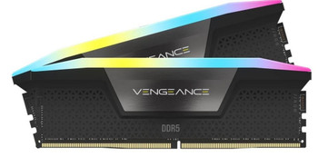  CORSAIR Vengeance RGB 32GB (2x16GB) DDR5 UDIMM 6000MHz C36 1.4V Desktop Gaming Memory Black Mac 