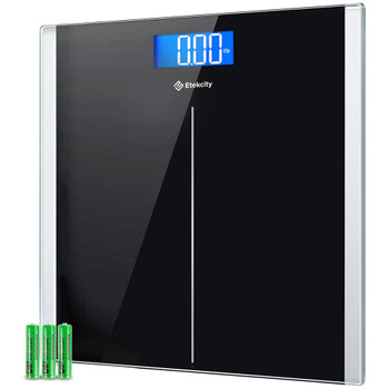  Etekcity Digital Body Weight Bathroom Scale - Black 