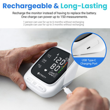  Etekcity Smart Blood Pressure Monitor - White 