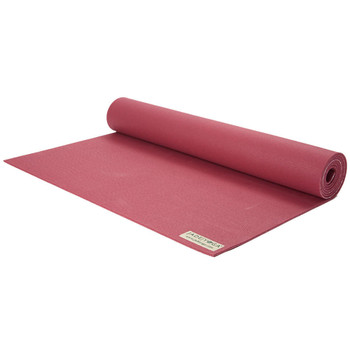  Jade Yoga Harmony Mat - Raspberry & Iron Flask Wide Mouth Bottle with Spout Lid, Fire, 32oz/950ml Bundle 