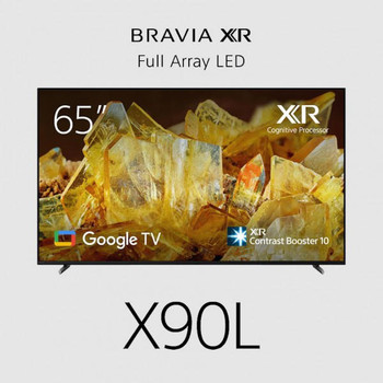 SONY Sony Bravia X90L TV 65" Premium 4K (3840 x 2160), 100Hz, 17/7, 787-cd/m2, HDR10, HLG, Dolby Vision, XR Motion Clarity, XR TRILUMINOS PRO, Android TV 