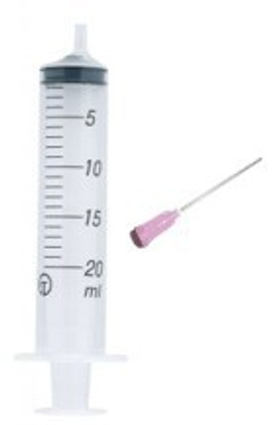 20ml Syringe With Blunt Needle 30-syr20bl
