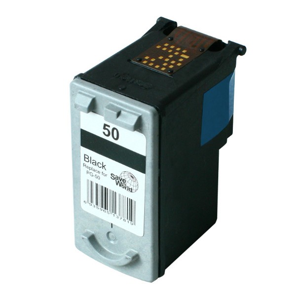 PG50 Remanufactured Inkjet Cartridge with New Chip