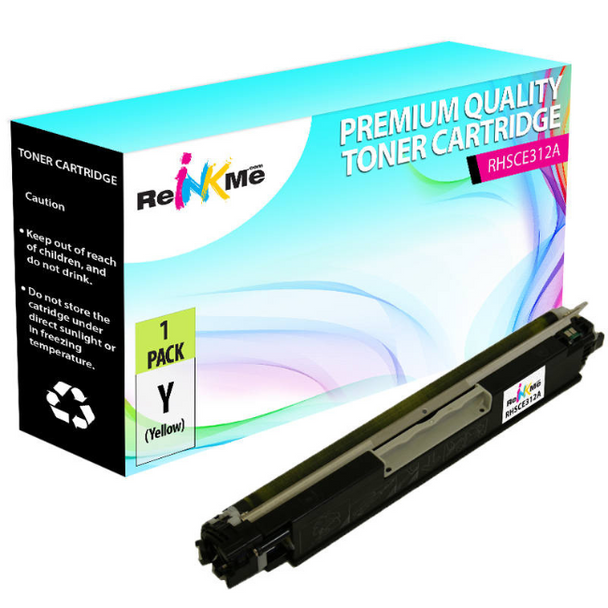 HP Compatible CE312 126A Cartridge 329 Yellow Premium Generic Toner