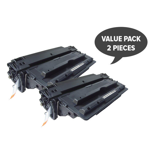 HP Compatible 2 x Q7516A CART309 Black Premium Generic Toner