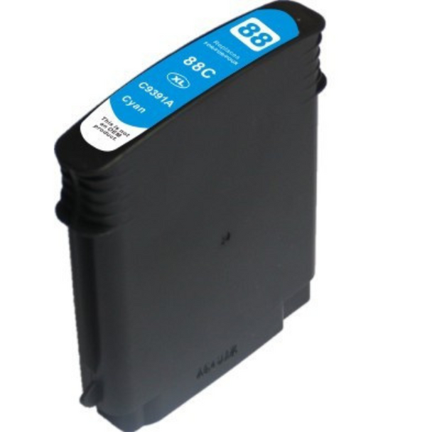 HP Compatible 88XL Cyan CC9391A Compatible Inkjet Cartridge