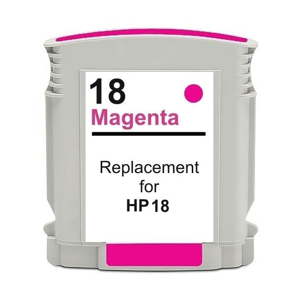 HP Compatible 18 #18 Magenta High Capacity Remanufactured Inkjet Cartridge