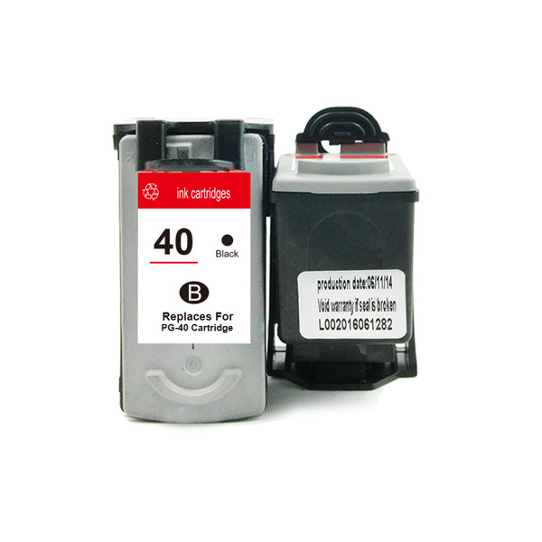 PG-40 Remanufactured Inkjet Cartridge with new chip