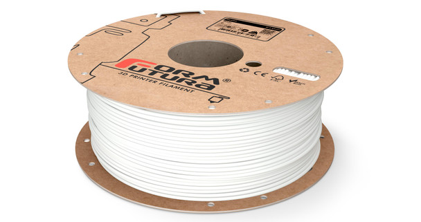 TPC Filament FlexiFil 2.85mm White 500 gram 3D Printer Filament (285FLEX-WHITE-0500)