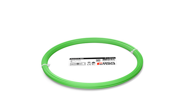 ABS 3D Printer Filament Premium ABS 1.75mm Atomic Green 50 gram
