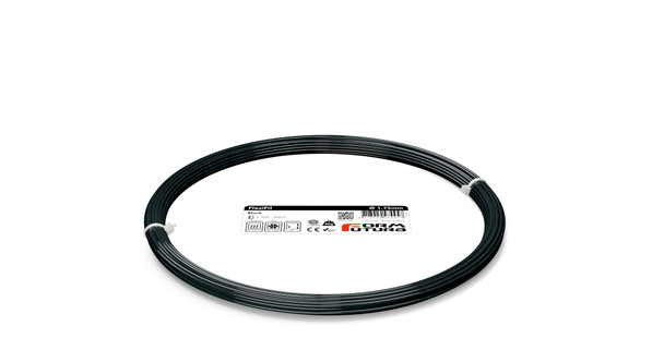 TPC Filament FlexiFil 1.75mm Black 50 gram 3D Printer Filament (175FLEX-BLCK-0050)